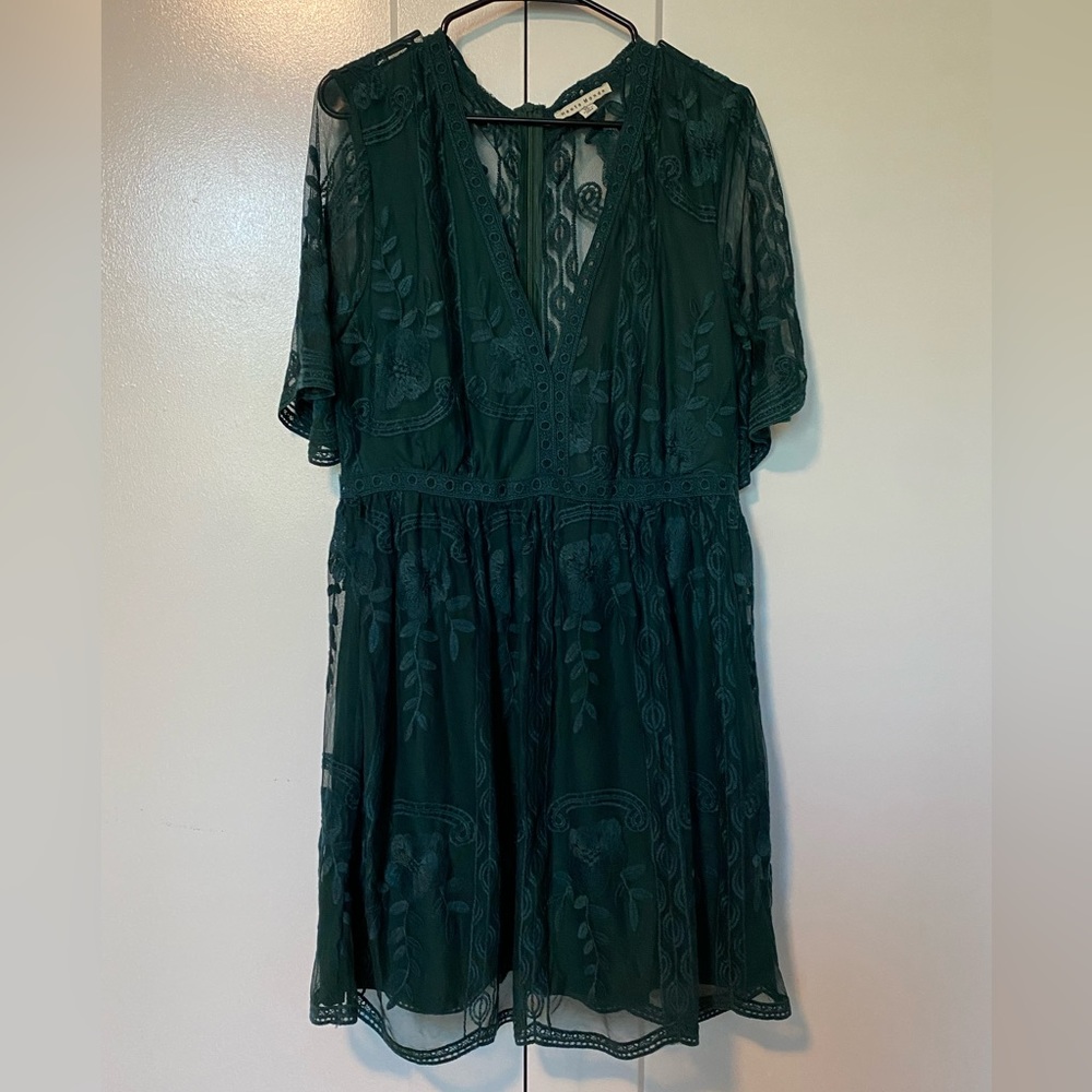 Emerald Green Dress